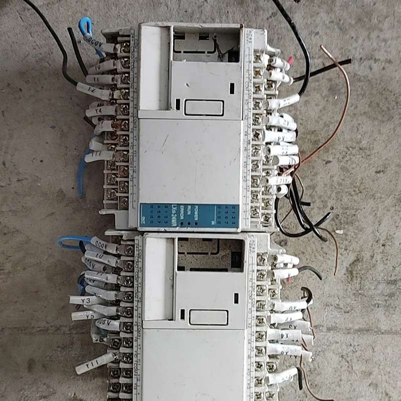 禾川PLC模块LX1s-24MR拆机实图少盖 二台--议价商品