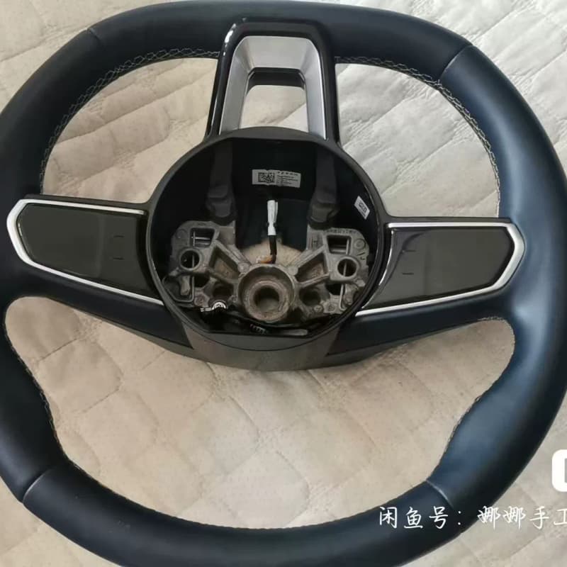 极氪001 009 带按键方向盘 黑色 拆车件 议价--议价商品