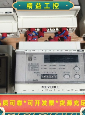 基恩士KEYENCEKL-4AD拆机模块，功能正常，成色如--议价商品