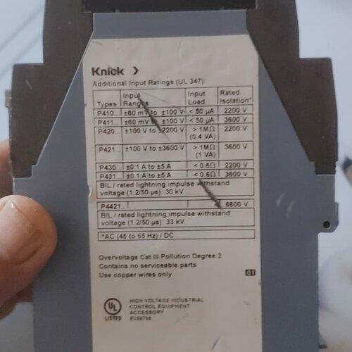 knick 科伲 可隔离放大器 P42001D3 一个--议价商品