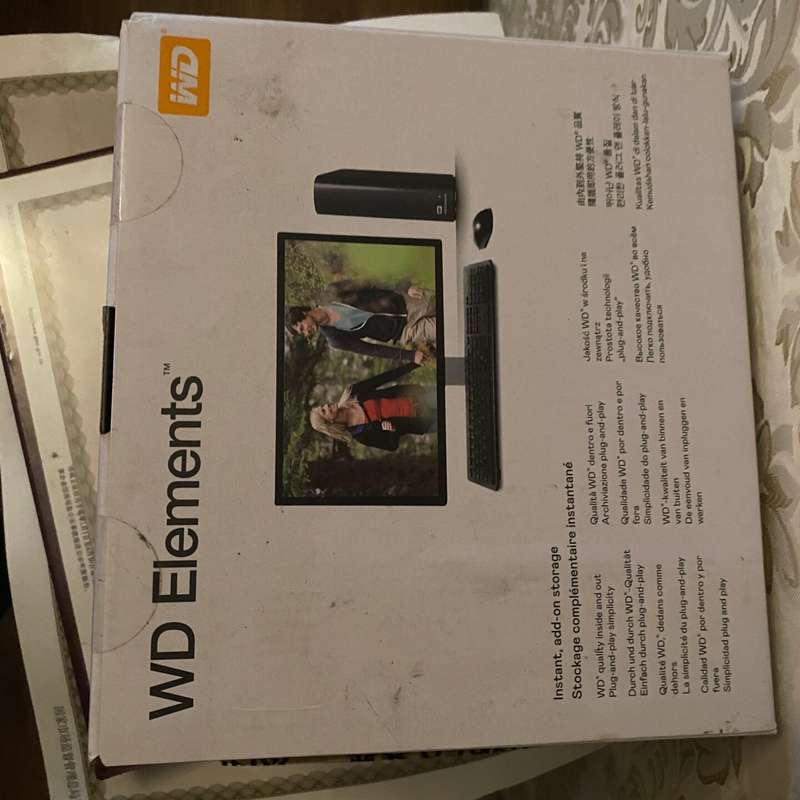 西部数据 16T 桌面移动硬盘--议价商品