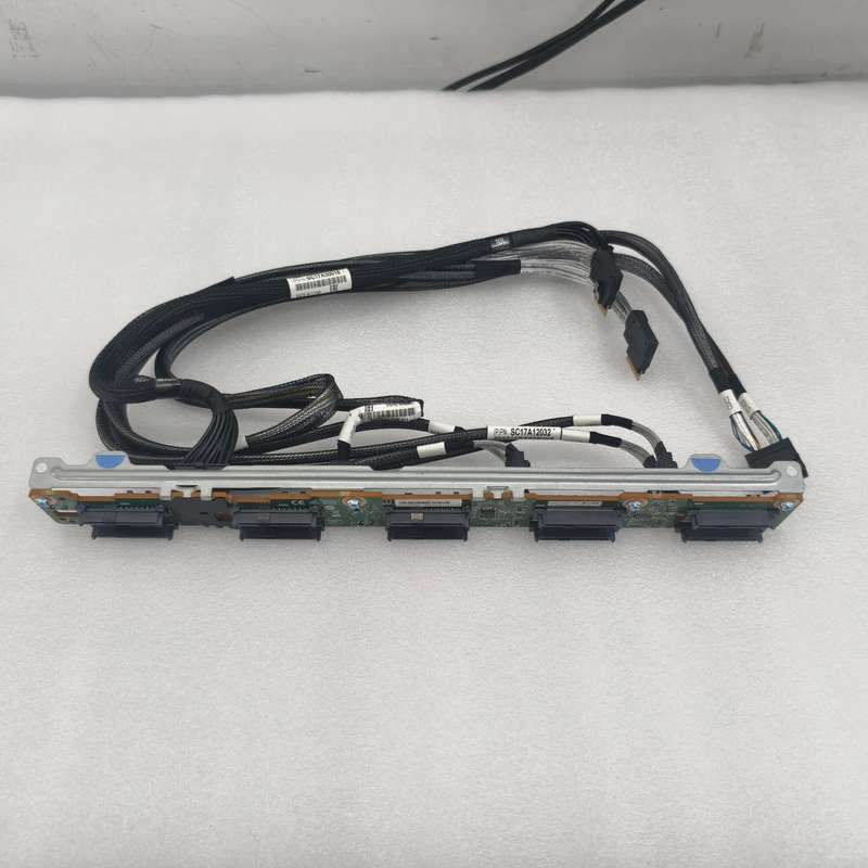 联想原装拆机Sr6302.5寸10盘位硬盘背板,型号01GV--议价商品