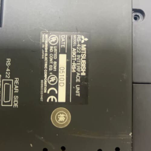 三菱触摸屏A970GOT-TBD-B，二手拆机实物图，通电显--议价商品