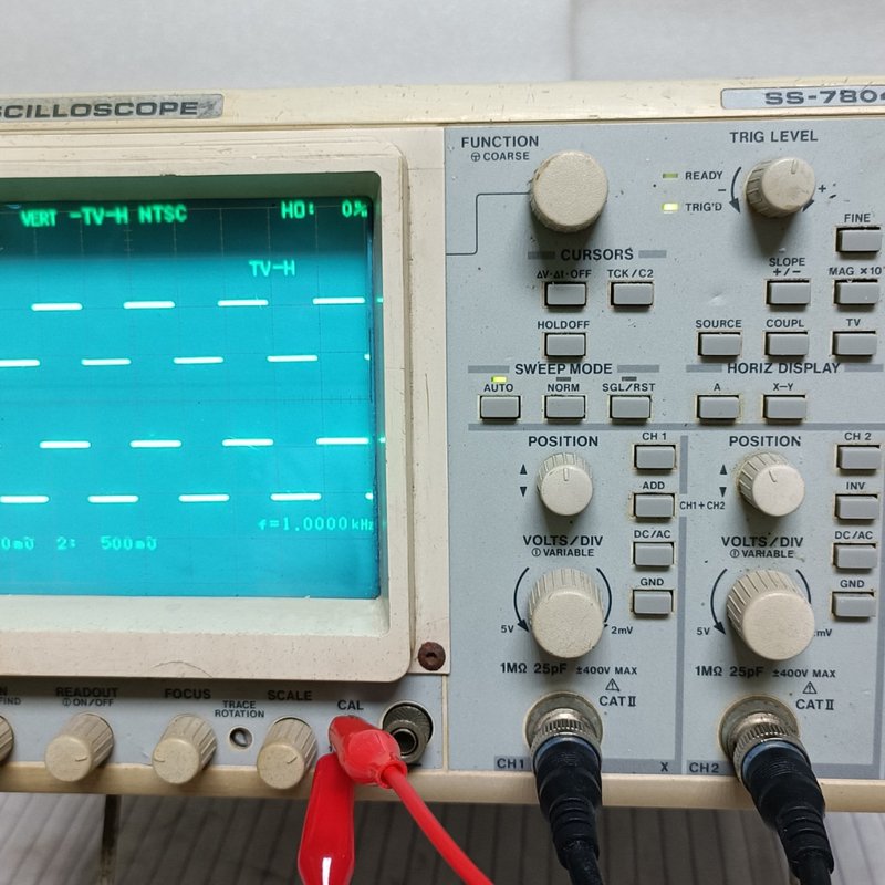 IWATSU岩崎SS7804示波器，40MHz，正常使用，波--议价商品