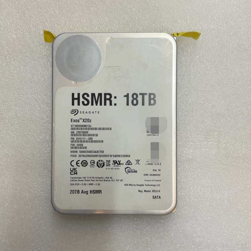 希捷18TB企业级硬盘 Exos X20z--议价商品