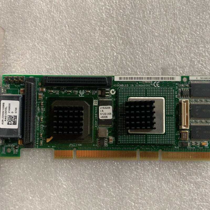 LSI SCSI阵列卡 ASR-2200S/128MB,拆机--议价商品