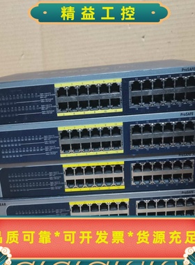 带供电网件JGS524PE24口POE千兆交换机。功能完好--议价商品