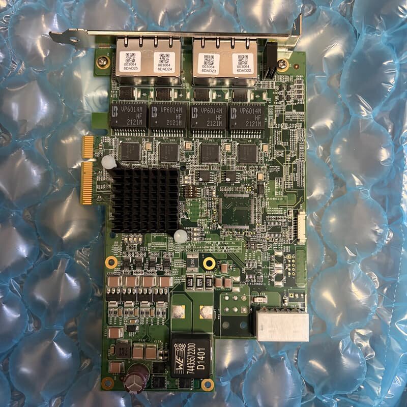 凌华PCIe-GIE74C 4通道PoE网卡图像采集卡PCI--议价商品