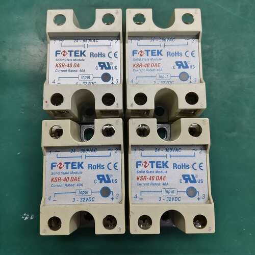 FOTEK固态继电器KSR-40DAE，40A，拆机件，成色--议价商品