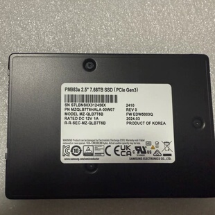 三星PM983A+7.68T+U2+NVME企业级服务器固态--议价商品