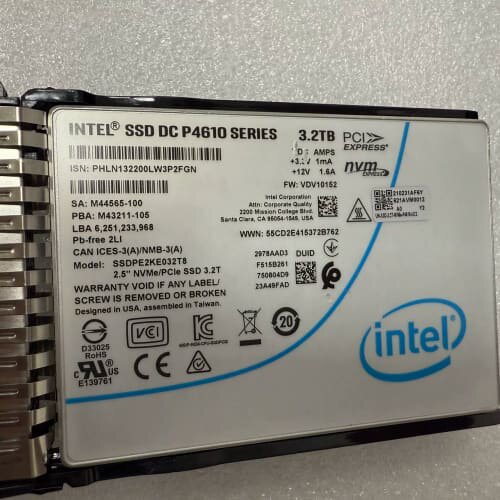 H3C版 英特尔DC P4610系列 3.2TB企业级SS--议价商品