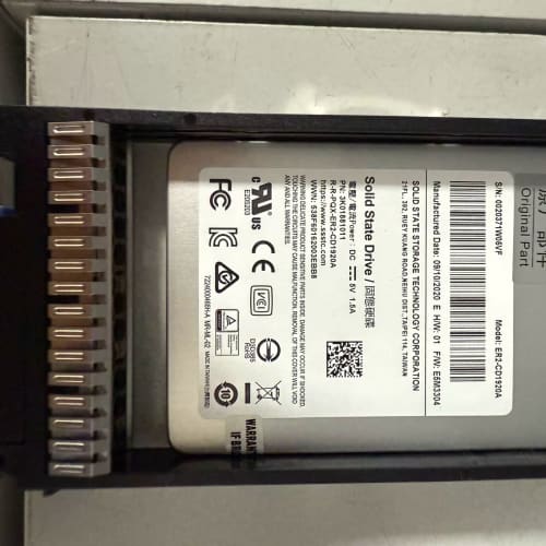 中科曙光原装SSD,型号ER2-1920A,2TB大容量--议价商品