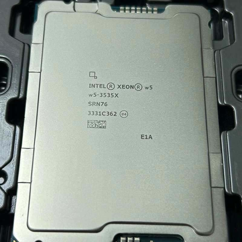 英特尔 至强 W5-3535X 正式版 CPU--议价商品