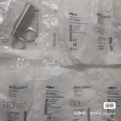 BALLUFF巴鲁夫 BES0086 BES M18MI-P--议价商品