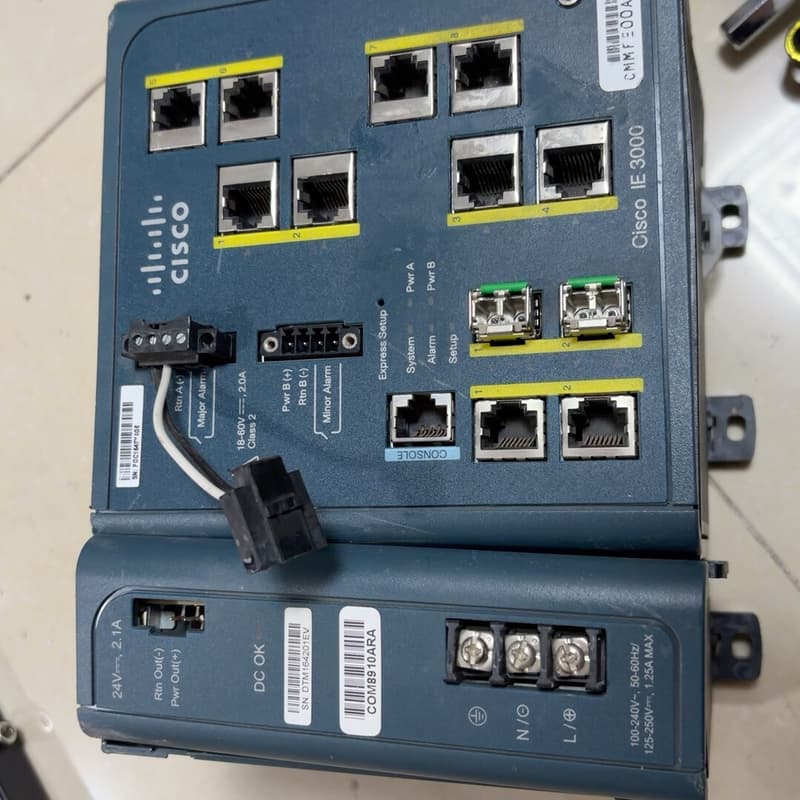思科CISCO IE-3000-8TC-E工业交换机,8口网--议价商品