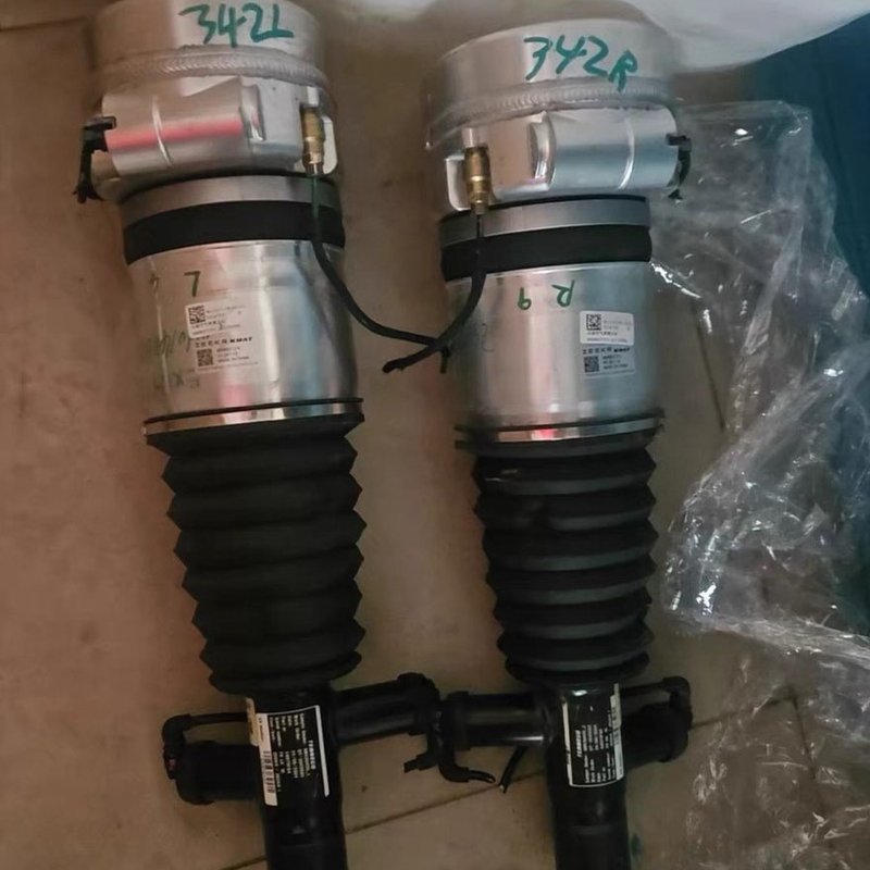 厂拆车双腔双阀空气悬挂减震器总成，前后一套，适配极--议价商品