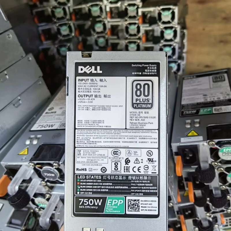 DELL服务器 13/14代 电源 750W电源 0Y1Y--议价商品