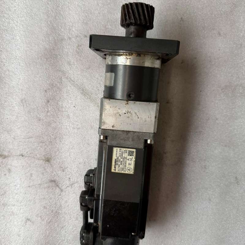 三菱伺服电机 HG-KR43BJ，400W，带减速机，功能正--议价商品