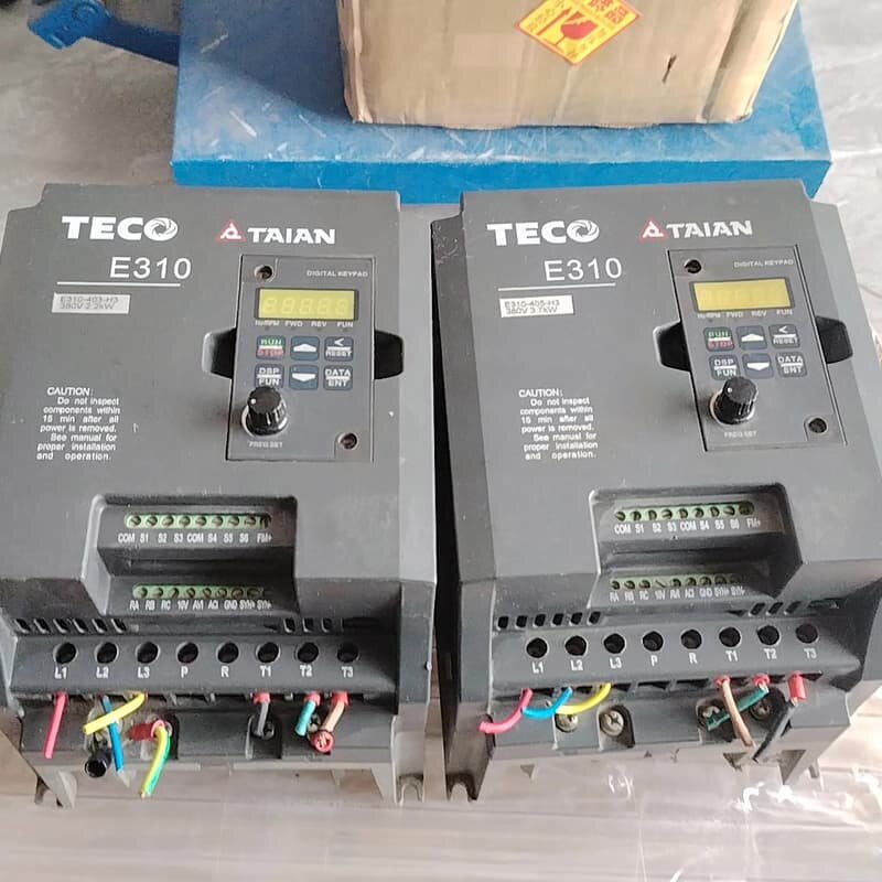 台安变频器E310-405-H3，3.7kw功能包好，正常拆--议价商品