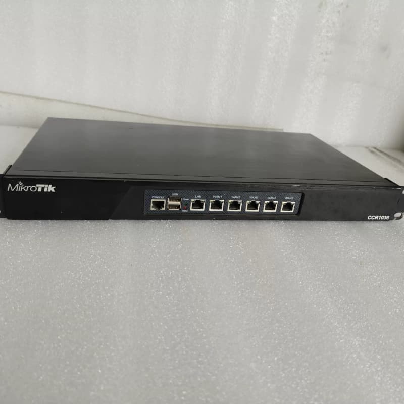 二手 MikroTik CCR1036 6口千兆路由器，企业--议价商品