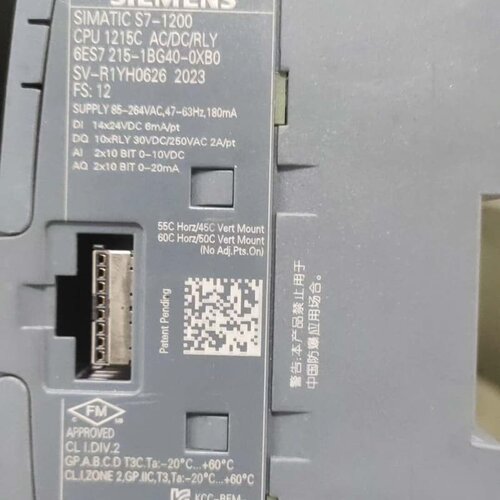 西门子S7-1200 CPU模块，型号6ES7 215-1B--议价商品