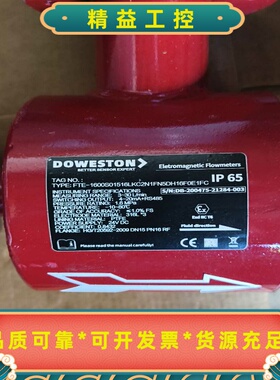 DOWESTON电磁流量计，型号FTE-1600SO1516--议价商品