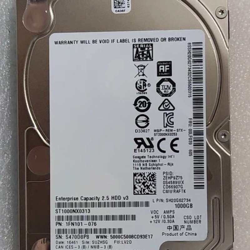 联想 希捷ST1000NX0313 1T SATA 12G--议价商品