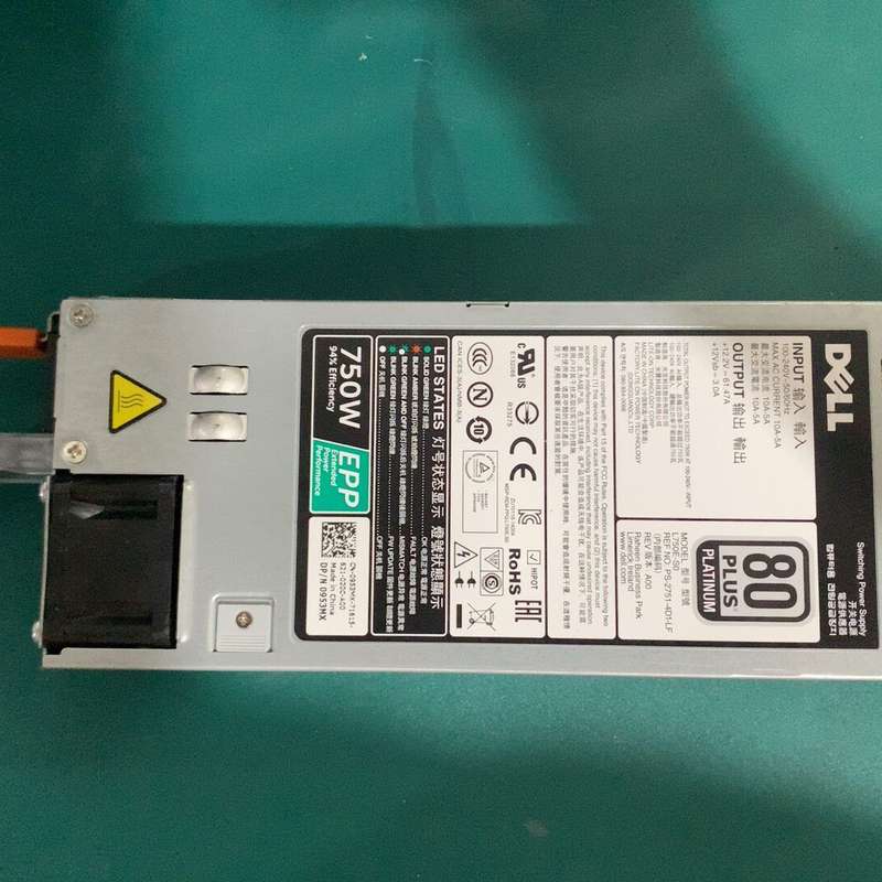 Dell戴尔 750W EPP服务器电源 80PLUS金牌认--议价商品