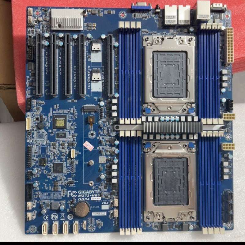 技嘉MZ72-HB0 AMD双路MILAN ROME 主板--议价商品