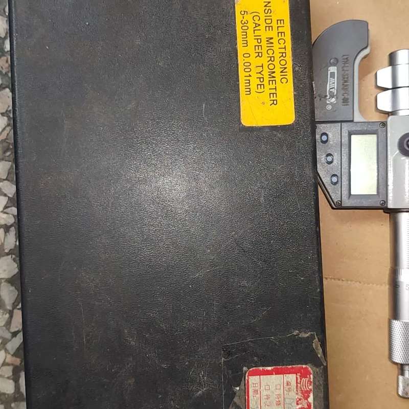二手电子千分尺，0.001mm精度，5-30mm量程，带原包--议价商品