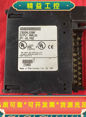 出售IC693ALG390F模拟输出模块，具有两个端点电压。--议价商品