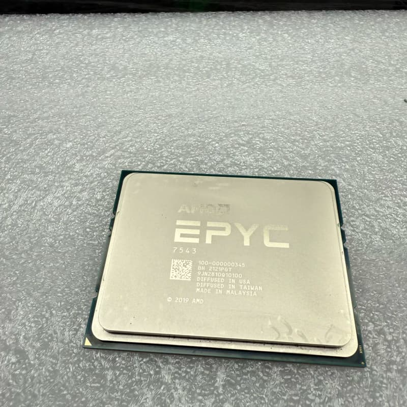 AMD EPYC霄龙7543无锁CPU处理器,几乎全新,功能--议价商品