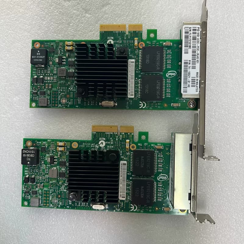 Intel英特尔i350am4芯片 i350-T4电口网卡--议价商品