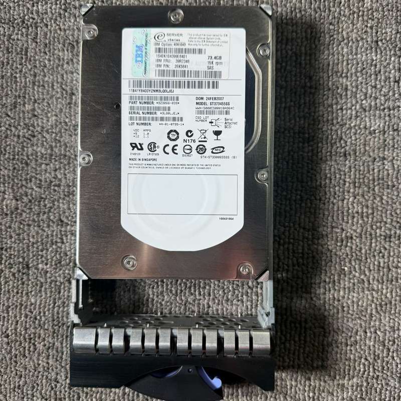 IBM服务器硬盘 73.4GB硬盘 15K SAS FRU--议价商品