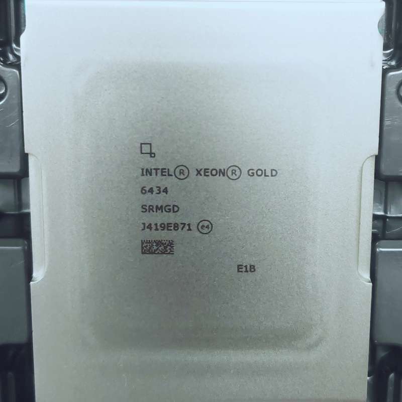 英特尔金牌6434服务器CPU，8核心16线程，主频3.7G--议价商品