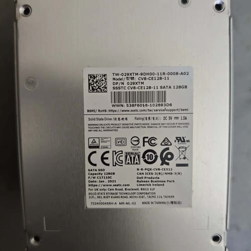 建兴CV8 ssd 128g 固态硬盘健康度100%--议价商品