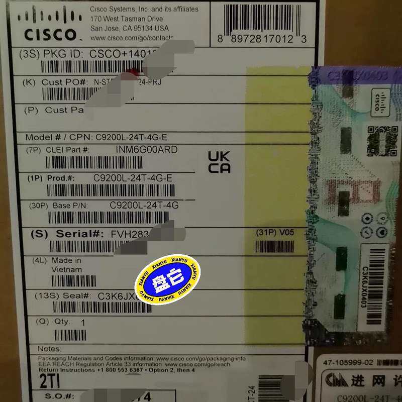全新思科C9200L-24T-4G-E千兆交换机 原装正品--议价商品