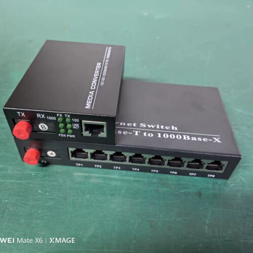FC接口。1光8电千兆收发器,前端1光8电发射机,后端1光1--议价商