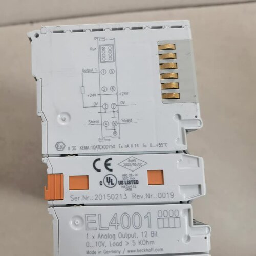 拆机BECKHOFF倍福 EL4001 成色漂亮 14 15--议价商品