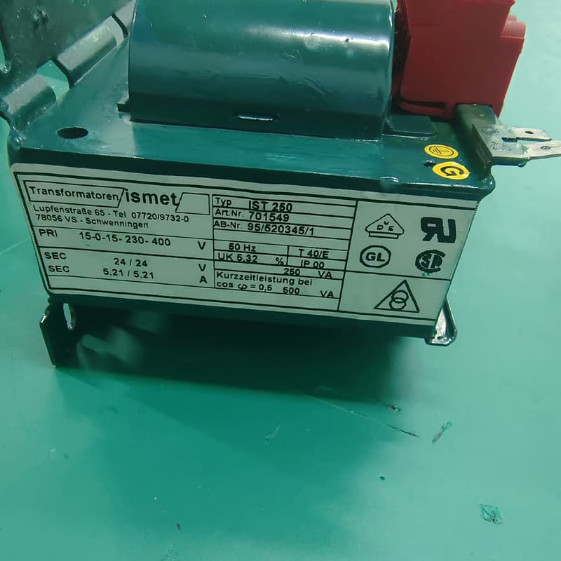 德国进口iSmet隔离变压器具体型号看铭牌--议价商品