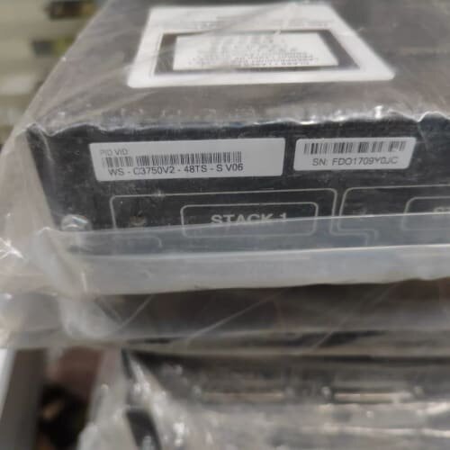 WS-C3750V2-48TS-S原装二手拆机，成色嘎嘎好--议价商品