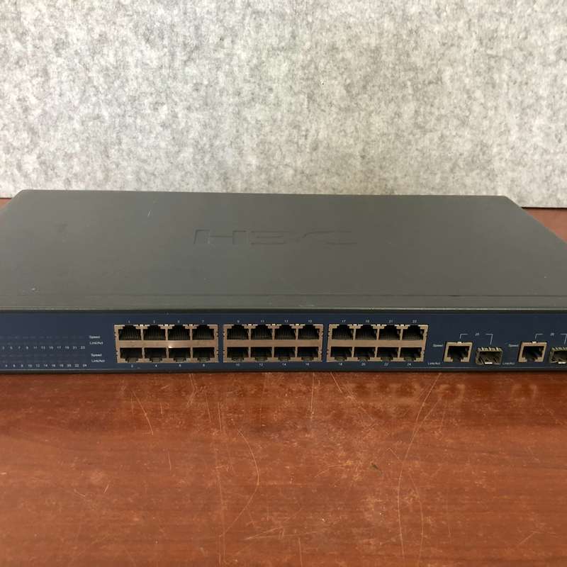 H3C S1526二层 百兆千兆以太网交换机 24口 26口--议价商品
