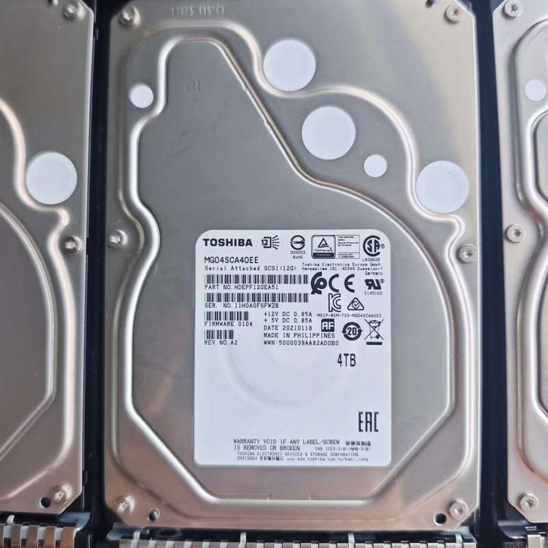 东芝Toshiba 4TB 3.5寸企业级硬盘 MG04SC--议价商品
