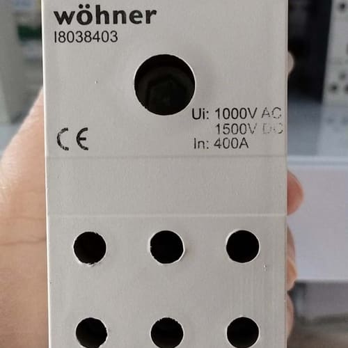 二手拆机,维纳尔 分线端子 18038403 ,400A,1--议价商品