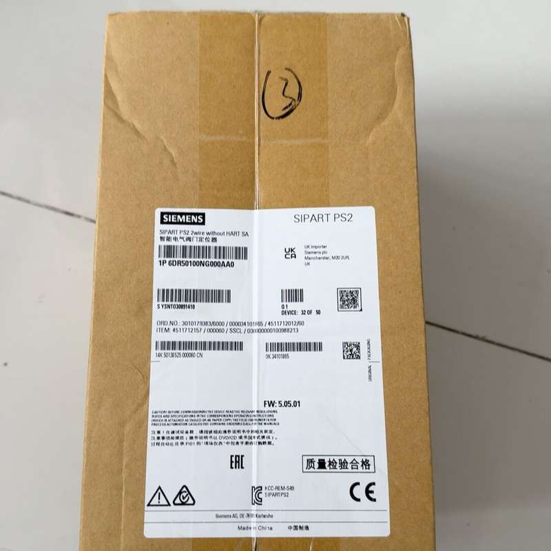 SIEMENS 西门子阀门定位器全新6DR5010-0NG0--议价商品