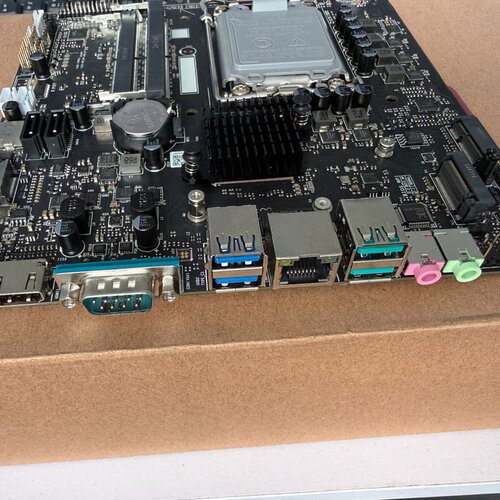 全新杰微h610i一体机主板，功能正常13代14代u，320--议价商品