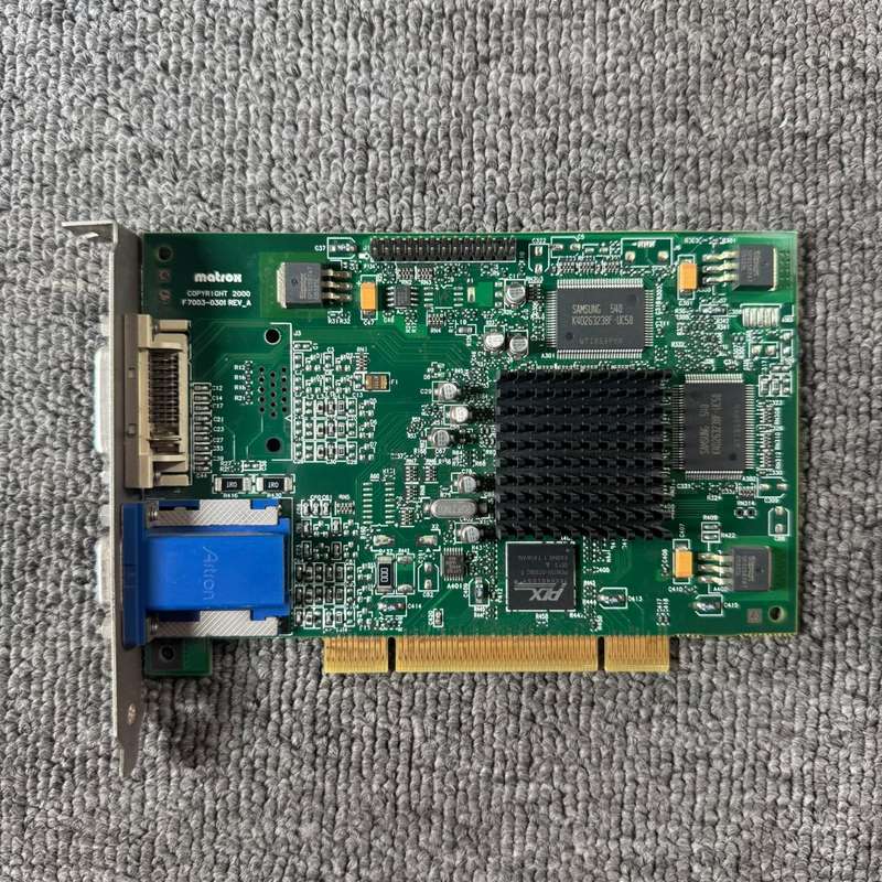 MATROX G450工业显卡 G45FMDVP32DB--议价商品