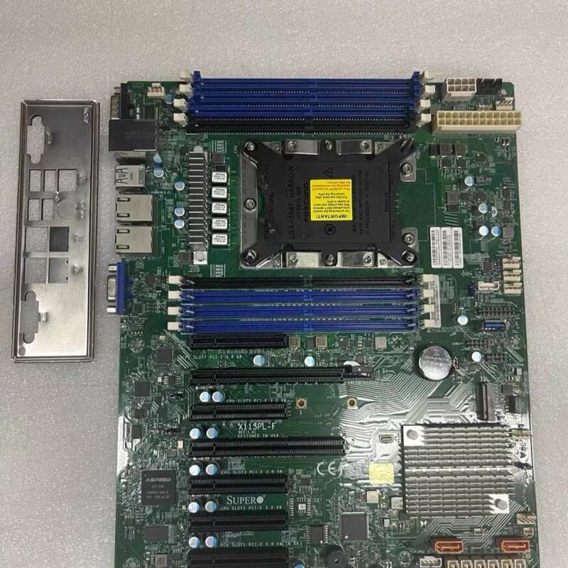 超微X11SPL-F通道完好,功能全部正常,成色新,X11s--议价商品