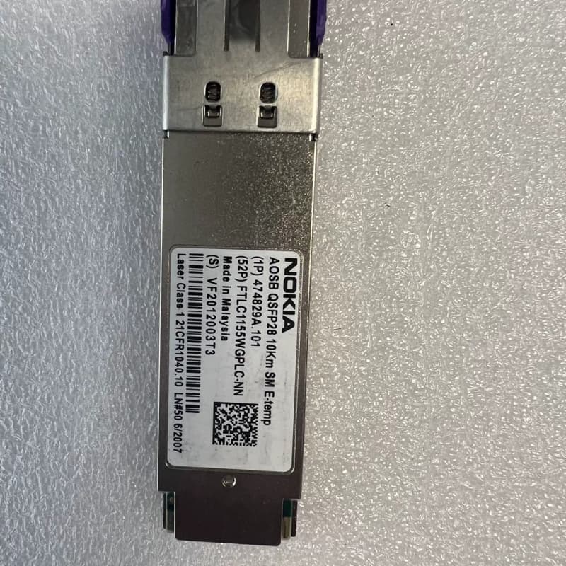 二手原装 诺基亚100G 10km光模块,AOSB QSFP --议价商品