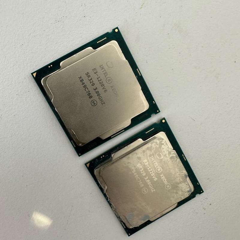 刚拆机E3-1220V6处理器,实物图拍摄,有6个无质量问题--议价商品